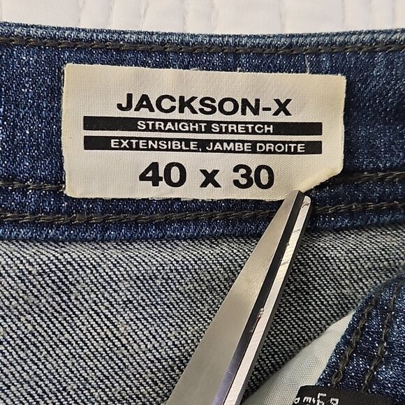 Buffalo David Bitton Jackson-X Jeans Men's 40x30 Straight Stretch Denim EUC - Picture 16 of 16